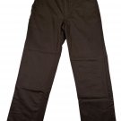 Izod Mens 32x30 American Chino Pants Straight Fit Dark Brown Cotton Casual Wear Izod Mens 32x30 American Chino Pants Straight Fit Dark Brown Cotton Casual Wear