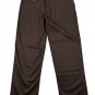 Izod Mens 32x30 American Chino Pants Straight Fit Dark Brown Cotton Casual Wear
