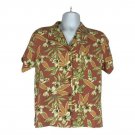Tommy Bahama Mens Floral Hawaiian Shirt M 100% Silk Button-Up Short Sleeve Tommy Bahama Mens Floral Hawaiian Shirt M 100% Silk Button-Up Short Sleeve