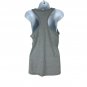 Punch Today In The Face Graphic Racerback Tank Top Large Gray