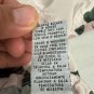 Floral Print Thread & Supply Hooded Pullover Jacket Medium Polyester Womens