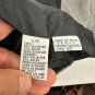Policy Studio Mens Double Breasted Blazer L Black Buttons Gray Pinstripe Pattern