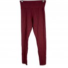 Forever 21 High Waisted Maroon Leggings Womens Size M Stretch Comfortable Fabric Forever 21 High Waisted Maroon Leggings Womens Size M Stretch Comfortable Fabric