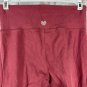 Forever 21 High Waisted Maroon Leggings Womens Size M Stretch Comfortable Fabric