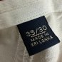 Banana Republic Mens Relaxed Fit Linen-Cotton Pants 35x30 Beige