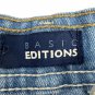Basic Editions Mens Denim Relaxed Jeans Size 36x30 Light Wash Casual Durable