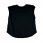 All In Motion Womens Sleeveless Black Active Top Size 1X High-Low Hem Relaxed
