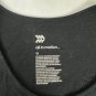 All In Motion Womens Sleeveless Black Active Top Size 1X High-Low Hem Relaxed