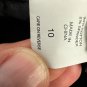 Soho New York & Company Womens Black Corduroy Skinny Jeans Size 10 Cotton Blend