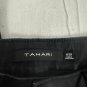 Tahari Amelia Button Fly Skinny Jeans Womenâs Size 8/29 Black Stretch Denim New