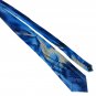 J Garcia Abstract Blue Gray Silk Tie Collection Fifty Nine Poet Absorb The War