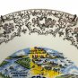 California Vintage Souvenir Plate Scenic Attractions Gold Trim 9&acirc;�� Display Item