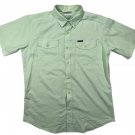 Columbia Mens Omni-Wick Short Sleeve Shirt Size M Light Green Outdoor Button-Up Columbia Mens Omni-Wick Short Sleeve Shirt Size M Light Green Outdoor Button-Up