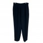 Worthington Womens Size 14 Black Dress Pants Polyester Straight Leg Workwear