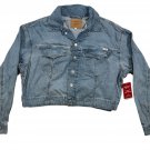 Levis Signature Womens Easy Trucker Denim Jacket L Relaxed Fit 100% Cotton Blue Levis Signature Womens Easy Trucker Denim Jacket L Relaxed Fit 100% Cotton Blue