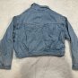 Levis Signature Womens Easy Trucker Denim Jacket L Relaxed Fit 100% Cotton Blue