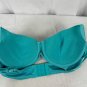 Bedform Womens Teal Underwire Bra Size 40D Adjustable Straps Hook & Eye Closure