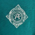 American Fighter Abilene Polo Shirt Mens 3XL Dark Teal Cotton Short Sleeve Logo American Fighter Abilene Polo Shirt Mens 3XL Dark Teal Cotton Short Sleeve Logo