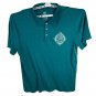 American Fighter Abilene Polo Shirt Mens 3XL Dark Teal Cotton Short Sleeve Logo