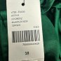 Lane Bryant Green Long Sleeve Jumpsuit Plus Size 18 Elastic Waist Polyester