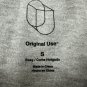 Original Use Boxy Fit Mens Graphic Tee Size S Cotton/Polyester Gray