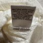Christopher & Banks Womens Button-Up Short Sleeve Blouse Size Large White Textur