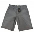 Lee Workwear Carpenter Shorts Mens Size 33 Painters Grey Durable Cotton Blend
