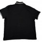 American Eagle Mens Polo Shirt Black XL Short Sleeve Textured Cotton Casual Wear