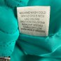 Christopher & Banks Womens Quilted Green Vest S Lightweight Full Zip Pockets
