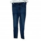 American Eagle Curvy Super Hi-Rise Jegging Womens Regular Size 2 Blue Denim American Eagle Curvy Super Hi-Rise Jegging Womens Regular Size 2 Blue Denim