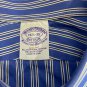 Brooks Brothers Slim Fit Mens Button-Up Shirt 16.5x35 Blue Striped Egyptian