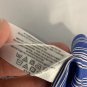 Brooks Brothers Slim Fit Mens Button-Up Shirt 16.5x35 Blue Striped Egyptian