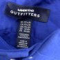 Lands End Outfitters Mens Blue Button-Down Shirt 17x33 Cotton Blend