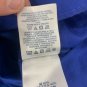 Lands End Outfitters Mens Blue Button-Down Shirt 17x33 Cotton Blend