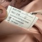 Elegant Lace & Chiffon Mauve Wedding Dress Short Sleeves & Button Back Closure