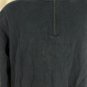 Lands End Mens Navy Blue Half Zip Pullover Sweater Tailored Fit Size M