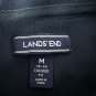 Lands End Mens Navy Blue Half Zip Pullover Sweater Tailored Fit Size M