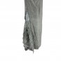 Womens Gray Lace Trim Chemise Nightgown - Size M