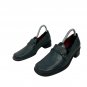 Naturalizer Womens Leather Loafers Black Size 7.5M Slip-On Comfort Shoes
