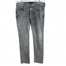 Paige Lennox Mens Gray Slim Fit Jeans Size 32 Acid Wash Made In USA Cotton Blend Paige Lennox Mens Gray Slim Fit Jeans Size 32 Acid Wash Made In USA Cotton Blend