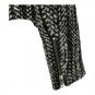 Cabi Black & White Herringbone Tweed Cropped Jacket Size 4 With Zipper Detail