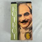 Agatha Christie’s Poirot Collector’s Set 6 VHS Box Set David Suchet A&E British