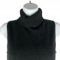 Kathie Lee Collection Vintage Womens Black Sleeveless Turtleneck Sweater Size S