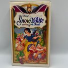 Walt Disneys Masterpiece Snow White And The Seven Dwarfs VHS 1994 Clamshell Good