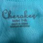 Cherokee Girls' Mint Green & White Lace Dress Size M Sleeveless Back Zipper