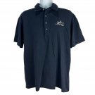 Boston Marathon 2008 Polo Shirt Mens XL American Apparel Blue Short Sleeve Boston Marathon 2008 Polo Shirt Mens XL American Apparel Blue Short Sleeve