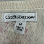 Croft & Barrow Womens Medium 100% Cotton 3/4 Sleeve Button-Up Top