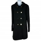 Ann Taylor Loft Womens Black Wool Blend Double Breasted Pea Coat Size 6 Tall Ann Taylor Loft Womens Black Wool Blend Double Breasted Pea Coat Size 6 Tall