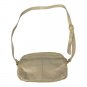 Etienne Aigner Beige Genuine Leather Crossbody Bag With Gold Hardware