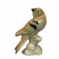 Vintage Handpainted Ceramic Bird Figurine On Base From Japan Collectible Accent